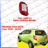 🔥PERODUA AXIA D87A TAIL LAMP (Year 2014-2023) DEPO BRAND 3 Months Warranty 🌟 (see description)
