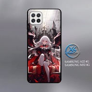 [CS61] SOFTCASE HARDCASE Glossy SHINY SAMSUNG A22 4G - A22 5G PREMIUM QUALITY ANIME GRILS MOTIF