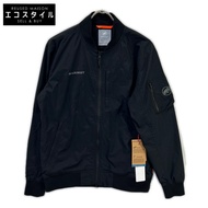 Mammut 1012-00660 黑色實用飛行員夾克，S 碼 [二手]
