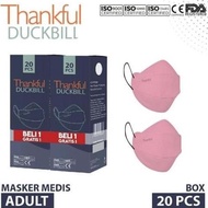 Terjangkau Masker Thankful Duckbill 4Ply 4D Masker Medis By Pokana