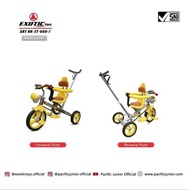 Sepeda Anak Roda Tiga Exotic Kuning