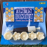 No.135 B Acuan Biskut 5 pcs / SET <2088> cookies container cookies container