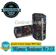 Garskin MOD Wismec Reuleaux rx 2 3 - Abstrak 5