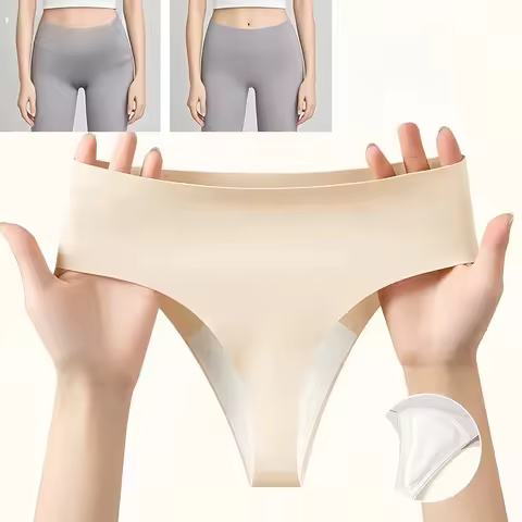 Avoid Camel Toe Panties Seamless Thong Panties Camel Toe Concealer Cover Cameltoe Prevention Underwe
