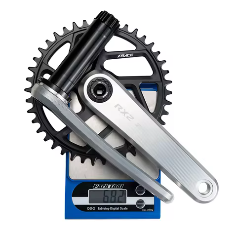 ZRACE RX2 Road / Gravel Crankset, High-Precision CNC Machining, Ultra-Strong Alloy Shaft, 165/170, 5