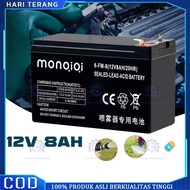 Aki Sepeda Listrik Selis Mr Jackie VRLA 12v12ah 12 v 12 ah 12v 12ah MF Accu Kering Maxstrom 6DZM12 B