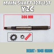 MAIN SHAFT YZC TRAKTOR TANGAN YANMAR