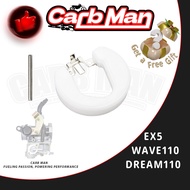 Carburator Floater Ex5 Wave110 125 Dream110 Alpha110 Future125 C50 C70 Gbo W125 PZ19 90-110cc