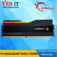 G.Skill Trident Z5 RGB 32GB (2X16GB) CL36 DDR5 6000MT/s White Desktop Memory (F5-6000J3236F16GX2-TZ5