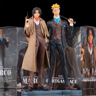 NEW โมเดลวันพีช OnePiece Treasure Roaming the World Travel Detective Ace Marco 23cm PVC Figure ฟิกเกอร์อนิเมะ ของขวัญวันเกิด ของเล่นเด็กผญ