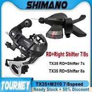 INTNERSON 7 8 Speed Groupset Shifter 8S Rear Derailleur Combo Shifter MTB Bike Shifter