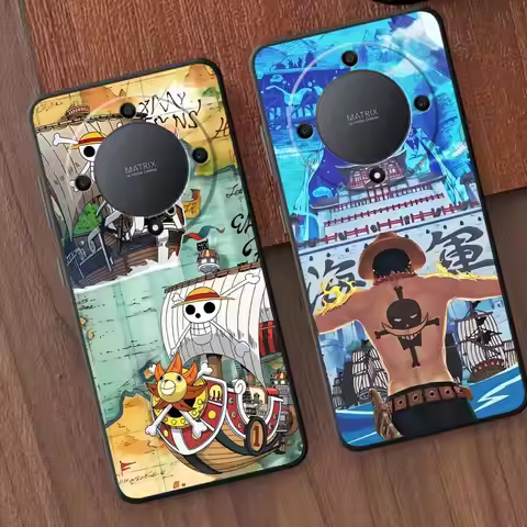 Anime One Piece Soft Cover Case for Honor 70 X9b 8X X5b Magic5 Lite X6 X7c X6a X8c X8a 90 Pro X9a X7