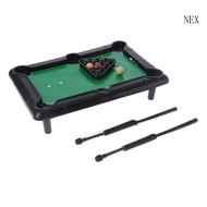 NEX Novelty Mini Desktop Pool Table Billiard Tabletop Pool Toy Game Set Parent-child