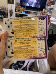 2026 (G)I-DLE 香港演唱會門票保護套