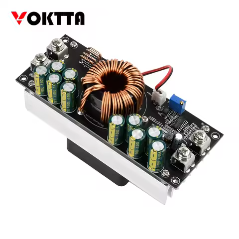 1500W DC-DC Step-Down Module Adjustable Step-Down Power Supply Module DC15V-90V to DC2.5V-72V 50A Co