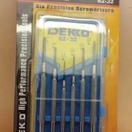 Obeng Set Kacamata Jam Handphone Tamiya Dekko 62-32 Original