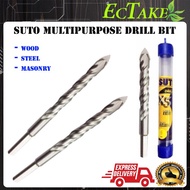 SUTO 6MM X5 MULTIPURPOSE DRILL BIT FOR TILES / WOOD / STEEL / MASONRY DRILL BIT