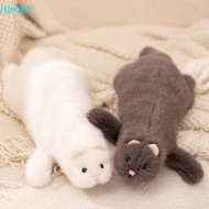 JSJJINGP Plush Ferret Stuffed Toy, Huggable Doll Lifelike Appearance Ferret Plush Toy, Accompany Dol