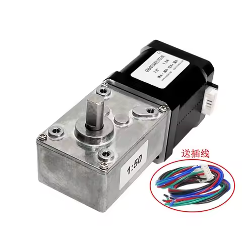 5840-42by Max 7N.M 70KG.cm High Torque Stepper Motor DC 12V 24V Worm Gear Motor