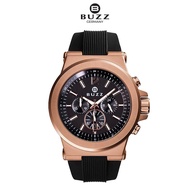Buzz Germany Jam Tangan Lelaki Men's Stainless Steel Quartz Watch BZ-XD7881