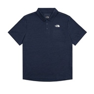 [THE NORTH FACE United States] Men's Short-Sleeved Quick-Drying POLO Top {Blue} NF0A87W1 Outdoor Cam