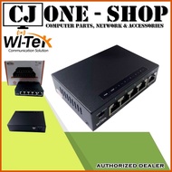 ➳ ❖ ◞ Witek WI-SG105 5-Port Gigabit Desktop Switch ( Metal case )