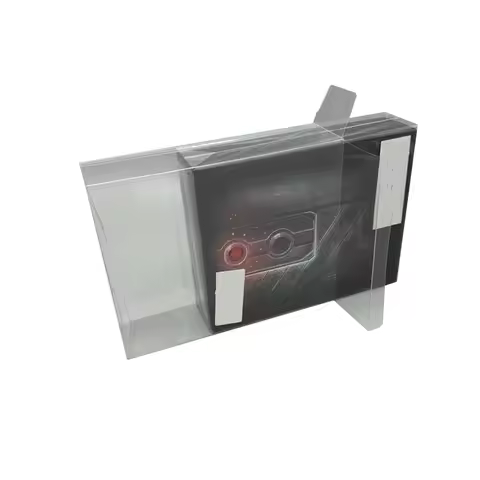 Transparent Clear Box for Final Fantasy VII Rebirth OST PET Plastic Protector Collection Storage box