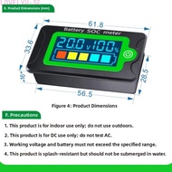 PZEM009 Battery Tester with Portable Design and Digital LCD Voltmeter for DC Use