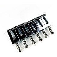 WK-1 Set Original GOTOH S21 Steel Saddle / Electric Guitar Bridge Saddle 10.5MM Chrome Silver Gold