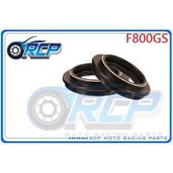 RCP Front Fork Oil Seal Soil Anti-Dust Jacket High Pressure Double Spring F800GS F 800 GS 2009~2013 