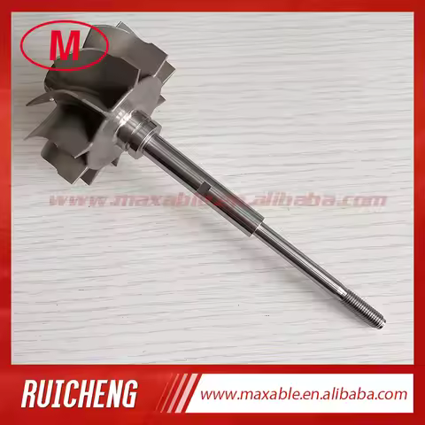 HE351VE 10 blades 67/70mm turbo turbine shaft wheel