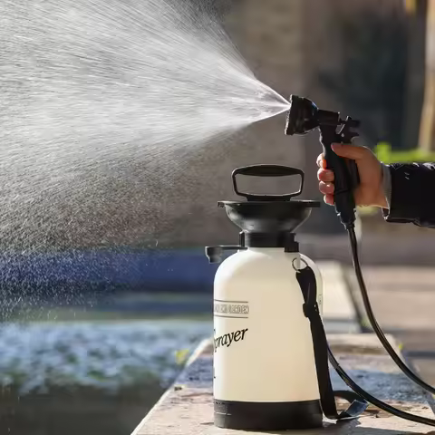 Portable manual shower for outdoor camping - 3L/4L/5L/8L/10L/10L - Surfing and bathing set, outdoor 