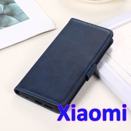 Xiaomi 12T/12T Pro 12 11 Lite 11T Leather Case Wallet Flip Cover Cowhide Grain Casing