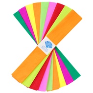 Crepe Paper Colourful Large Sheet For Art &amp; Craft