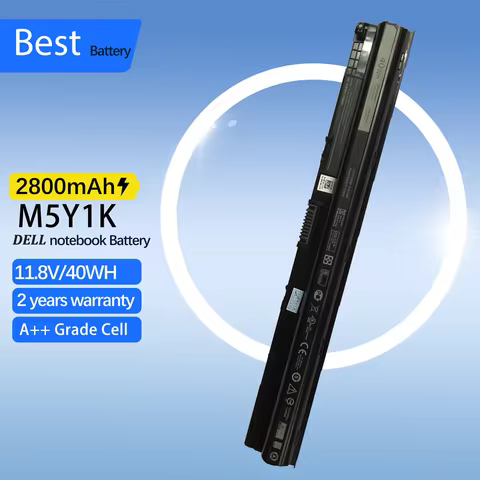 M5Y1K 2800mAh 14.8V 40WH Battery for Dell Inspiron 14 15 17 5000 3000 Series 5559 3451 3558 3567 575