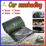 🔥 Truck tarpaulin 🚗 Thickened Waterproof Sheet 5x3 5x4 5x6 5x8m Tarpaulin canvas Canvas canopy Tarpa