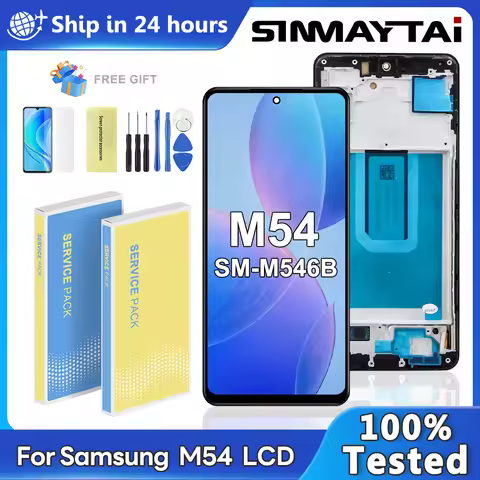 TFT For Samsung M54 5G M546B M546B/DS LCD Display Touch Screen Digitizer Assembly For Samsung M54 5G
