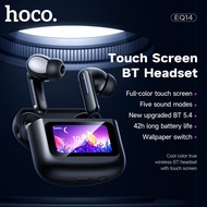 [24 Hours Ship]Hoco EQ14 Original 100% touch screen TWS Wireless Earphones Bluetooth 5.4  Earbuds Sc