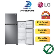 5 STAR LG Refrigerator 2 Door Inverter 235L Fridge Peti Sejuk Peti Ais 2 Pintu Inverter Murah 冰箱 GV-B212PQMB