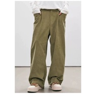 Epide pants simple style pants corduroy fabric straight pants