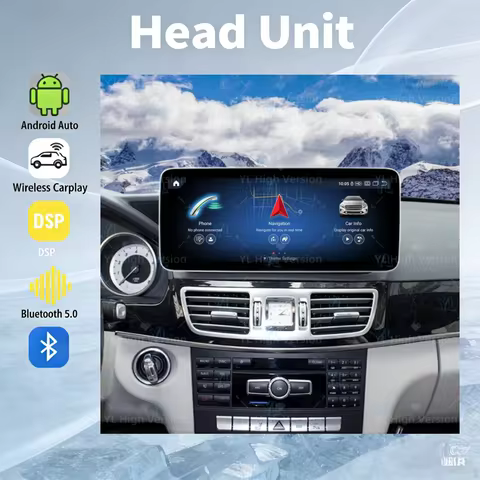 ym 12.3'' Touch Screen For Mercedes Benz E Class W212 2009-2015 Ntg 4.0 4.5 Android 13 Navi Carplay 