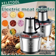 Electric Food Chopper  Mini Meat Grinder Veggie Chopper Food Processors  Meat Blender Meat Fruits an