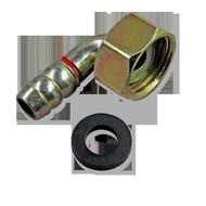 LY 2Pcs Gas Stove Universal Connector Hob Gas Connector Elbow Gas Cooker Joint Hose Connection