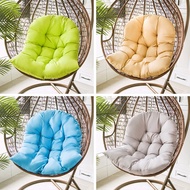 Solid Color Cradle Cushion Rattan Chair Cushion Removable and Washable Hanging Basket Cushion Glider Single Swing Seat C