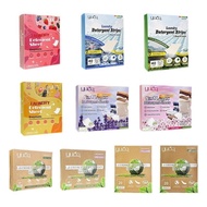 Eco Laundry Sheet Detergent Travel Laundry Detergent Sheet Paper 40 Sheets 80 LoadsTH99 6MPQ