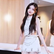 ชุดการแสดงแจ๊สสำหรับผู้หญิง IVE ชุดการแสดง KPOP ชุดการแสดงปีใหม่ ชุดการแสดงที่สวยงามและสง่างาม