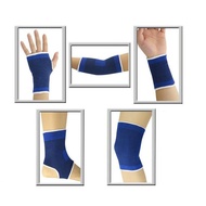 2Pcs Blue Sports Protective Gear Knee Pad Wrist Support Ankle Guard Elbow Pad Gym Fitness Protector Health Protection fk1