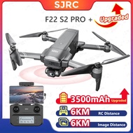 Upgraded SJRC F22 S2 PRO+ 4K Professional 6KM GPS Drone with 2-axis EIS Gimbal Repeater Digital Imag