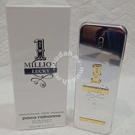 eau de toilet pacco rabbane 1million lucky tester 100ml