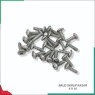 Coarse Screw Bolts 4 X 16 (Contents 4 pcs)